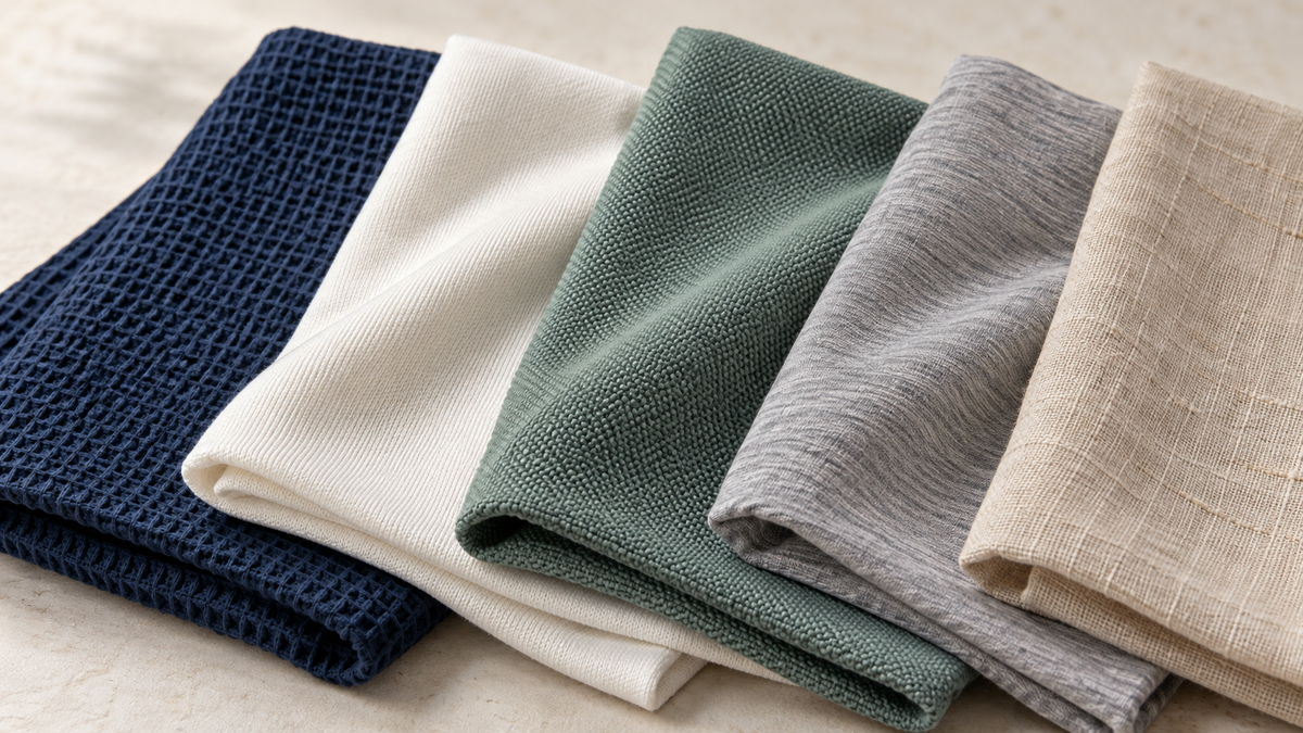Tipos de textiles y sus características
