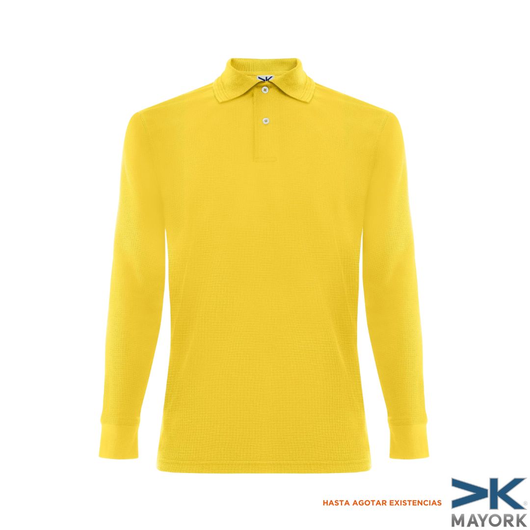 Polo manga larga Mayork MA704 Amarillo