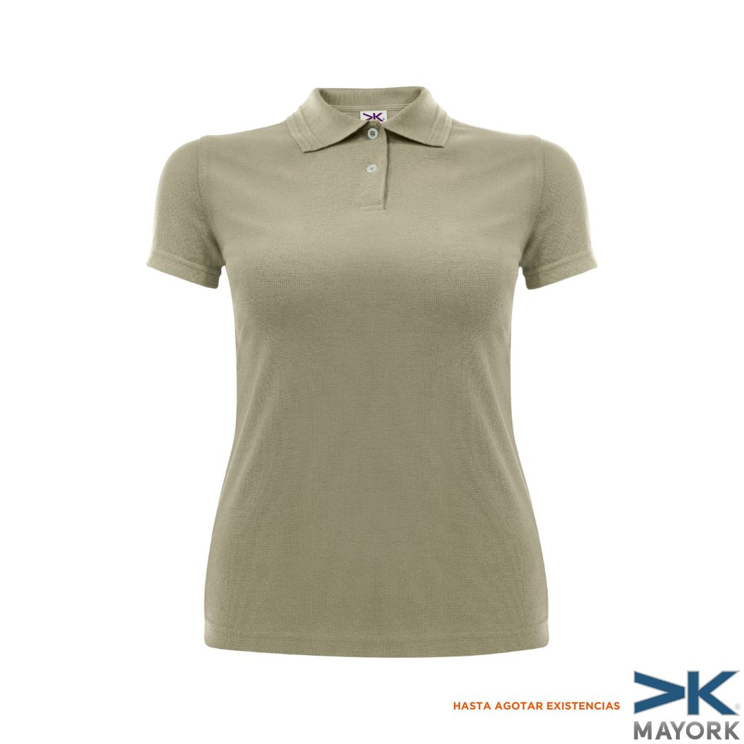 Polo dama Mayork MD700 Beige