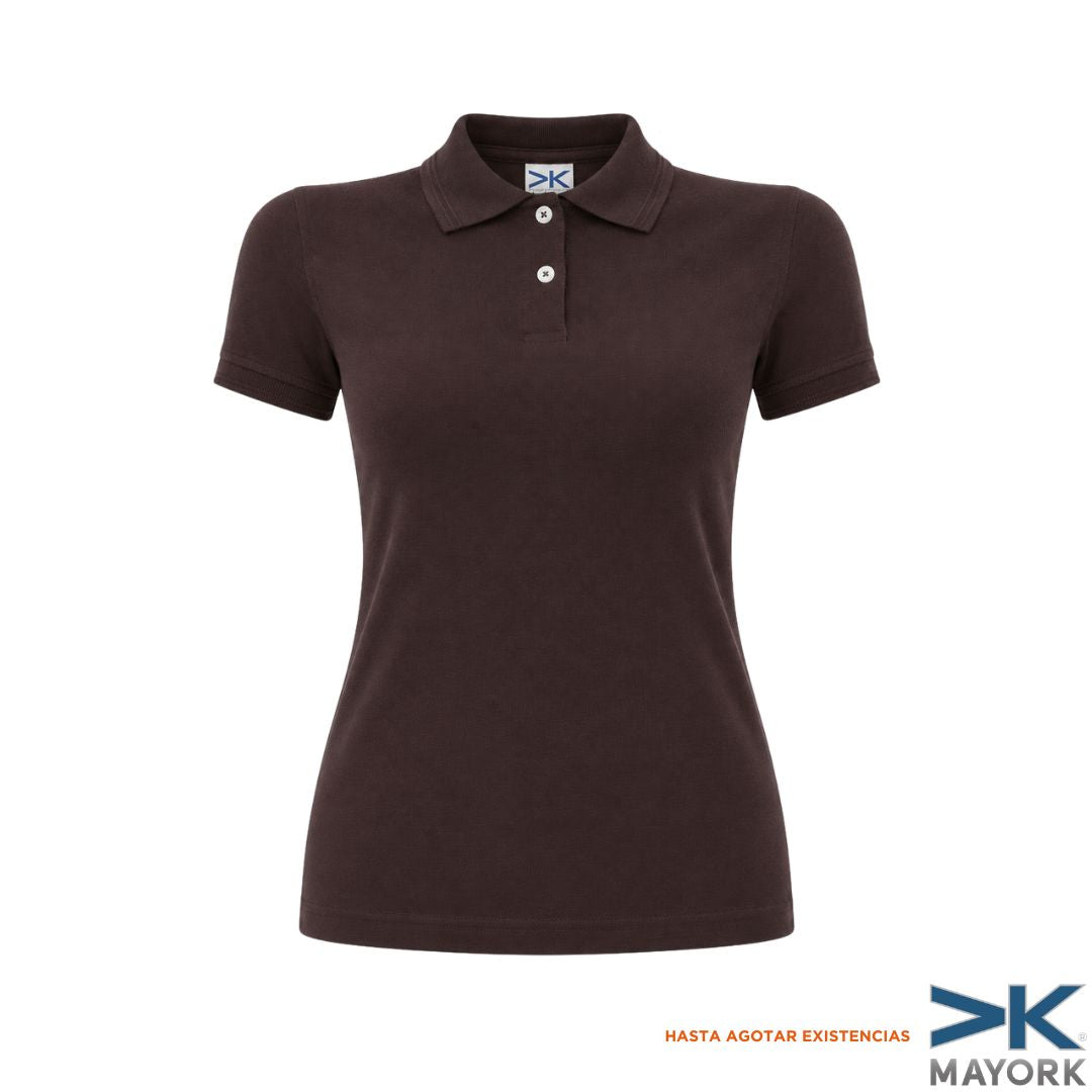 Polo dama Mayork MD700 Chocolate