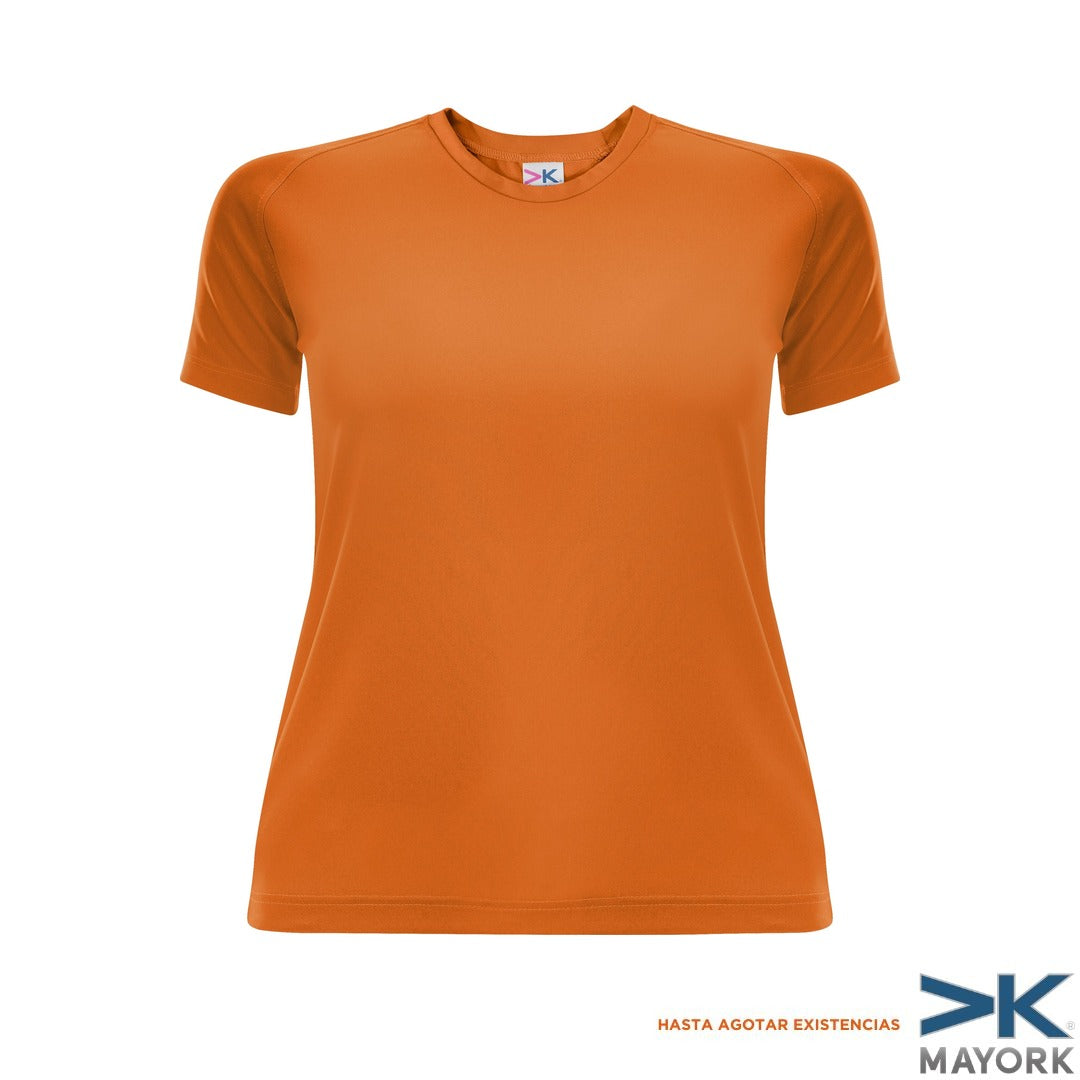 T-Shirt Dry Wear 760 Dama Naranja