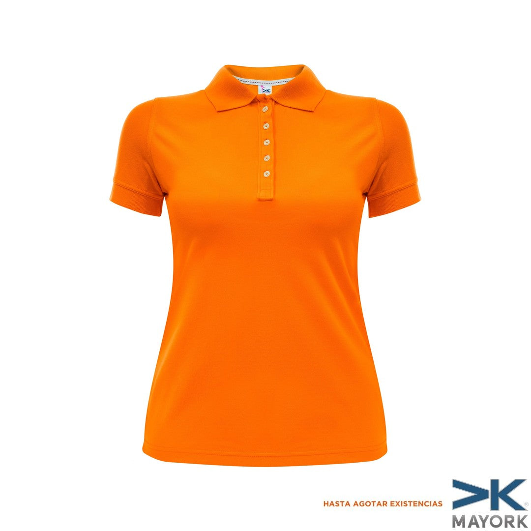 Polo dama Mayork MD790 Naranja
