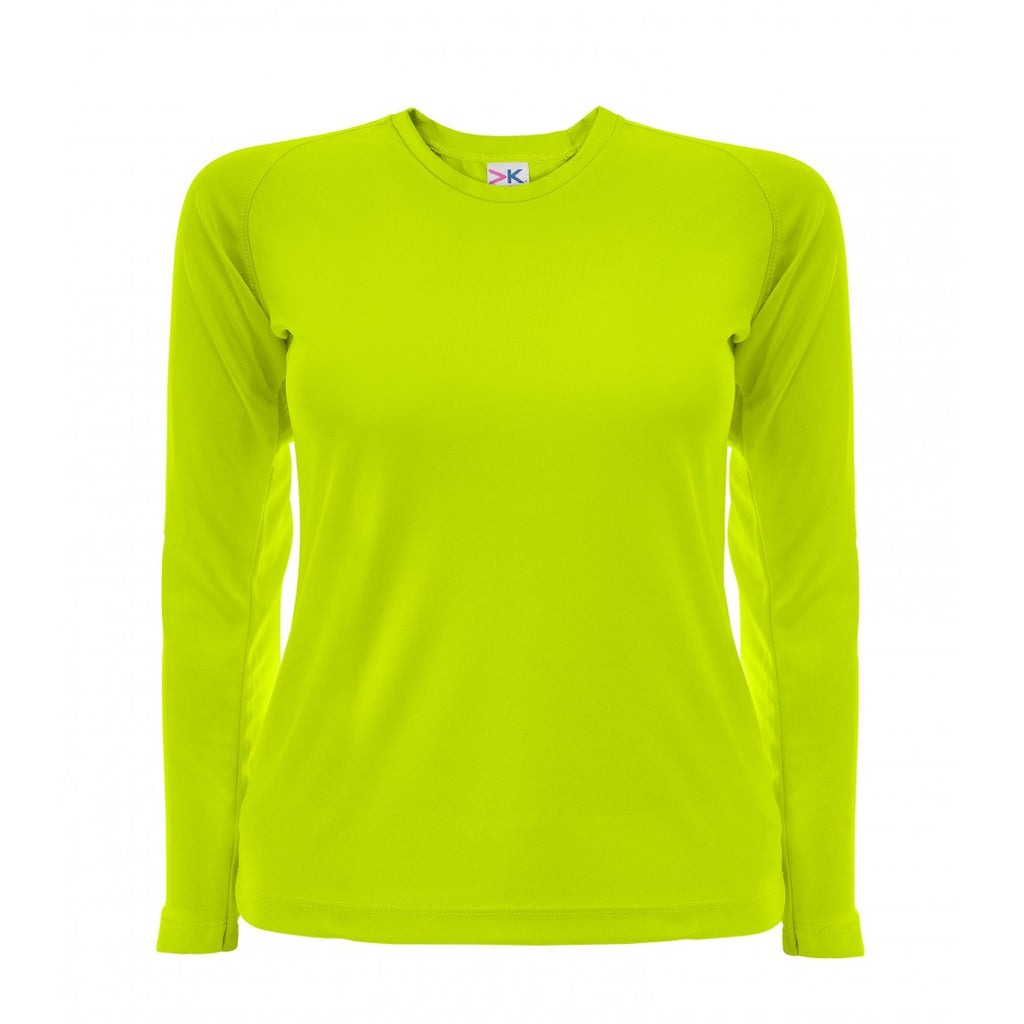 T-Shirt Dry Wear Manga Larga - Dama