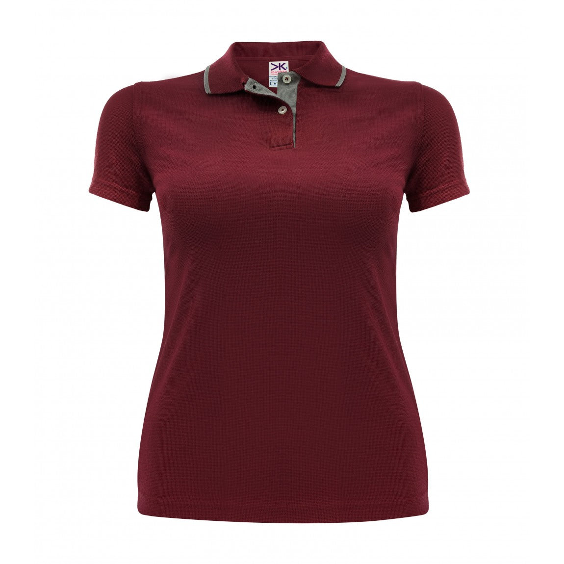 Polo Waffle Combinada - Dama